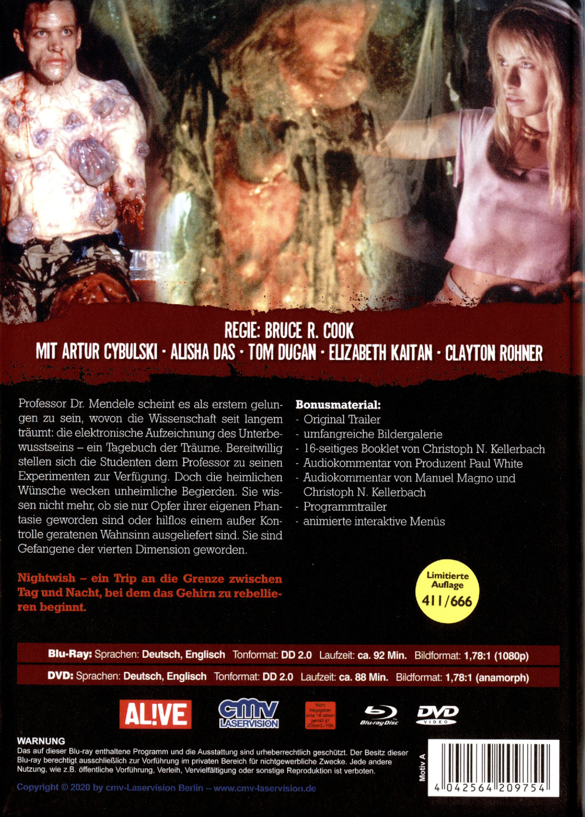 Nightwish – Out of Control - Uncut Mediabook Edition (DVD+blu-ray) (A)