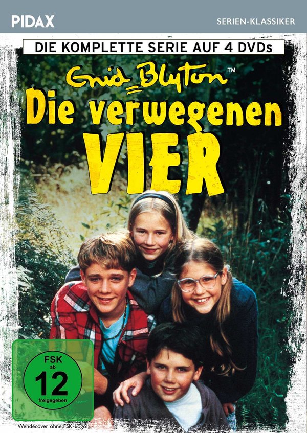 Enid Blyton: Die verwegenen Vier / Die komplette Serie nach den Romanen von Kultautorin Enid Blyton (Pidax Serien-Klassiker)  [4 DVDs]  (DVD)