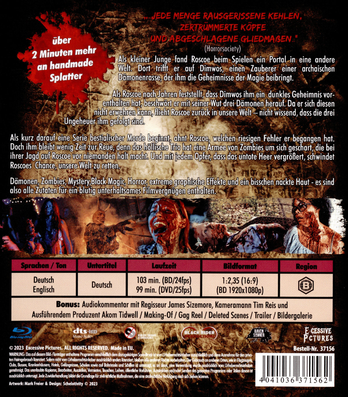 Demons Rock, The - Uncut Edition (blu-ray)