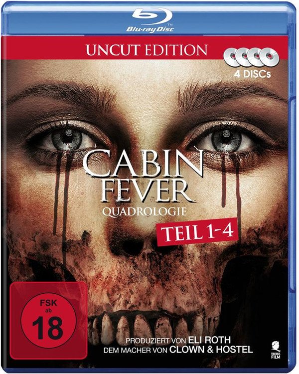 Cabin Fever Quadrilogie (blu-ray)