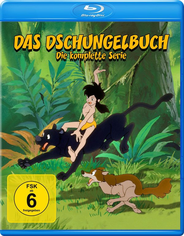 Das Dschungelbuch - Die komplette Serie (inkl. Film)  [6 BRs]  (Blu-ray Disc)