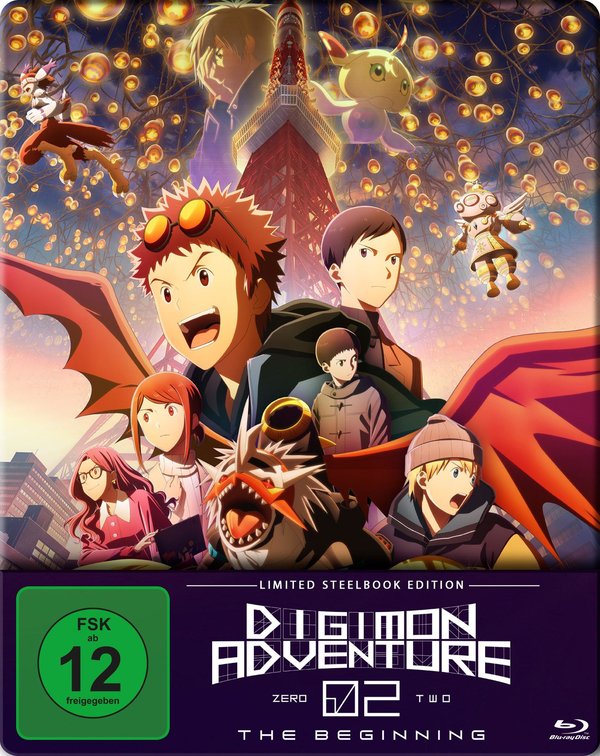 Digimon Adventure 02: The Beginning (Limited Steelbook Edition mit DigiMin)  (Blu-ray Disc)
