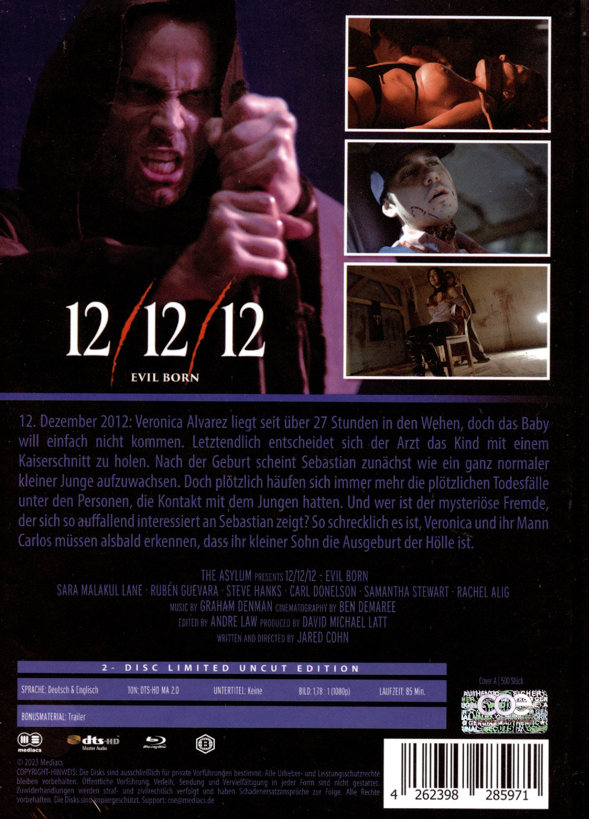 Evil Born - Uncut Mediabook Edition (DVD+blu-ray)