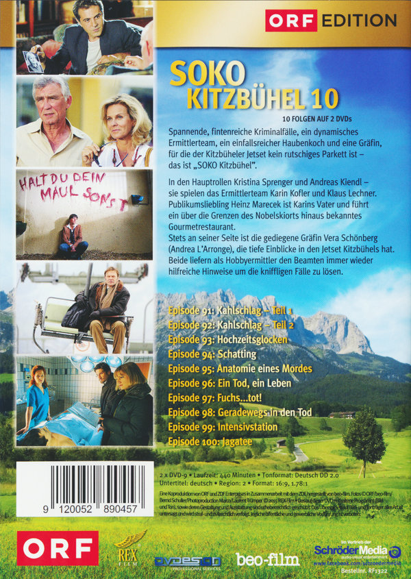 SOKO Kitzbühel - Box 10  [2 DVDs]  (DVD)
