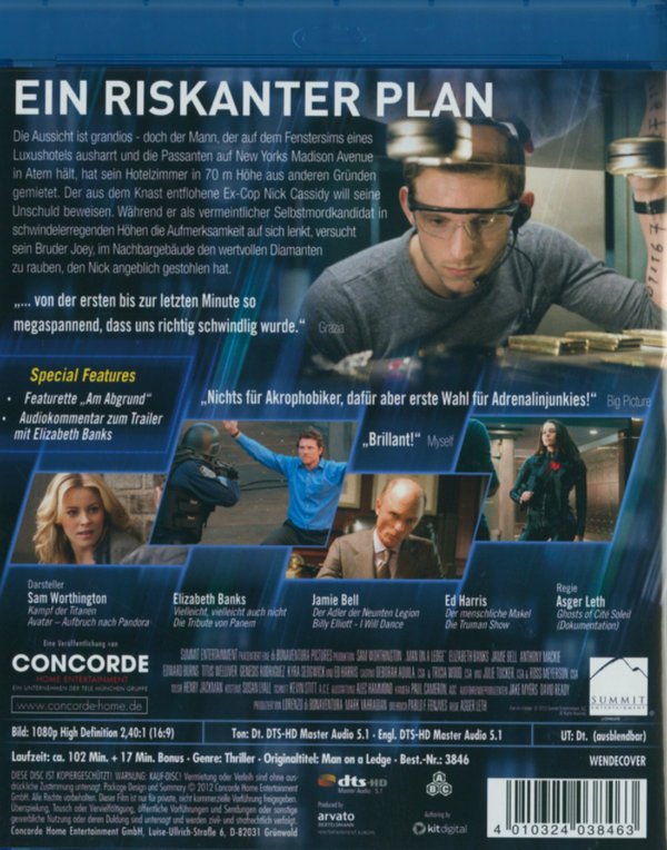 Ein riskanter Plan  (Blu-ray Disc)