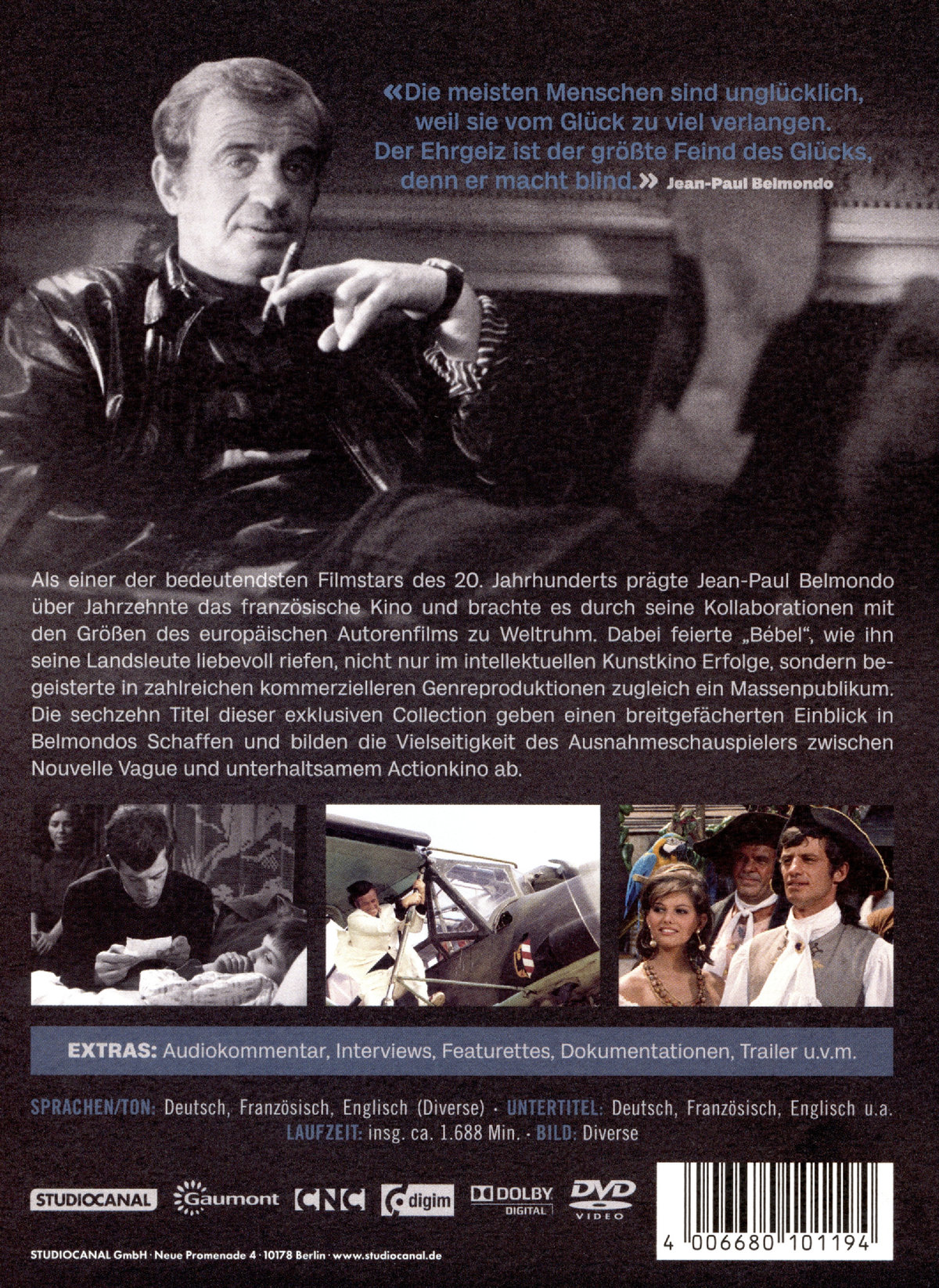 Jean-Paul Belmondo Collection  [16 DVDs]  (DVD)