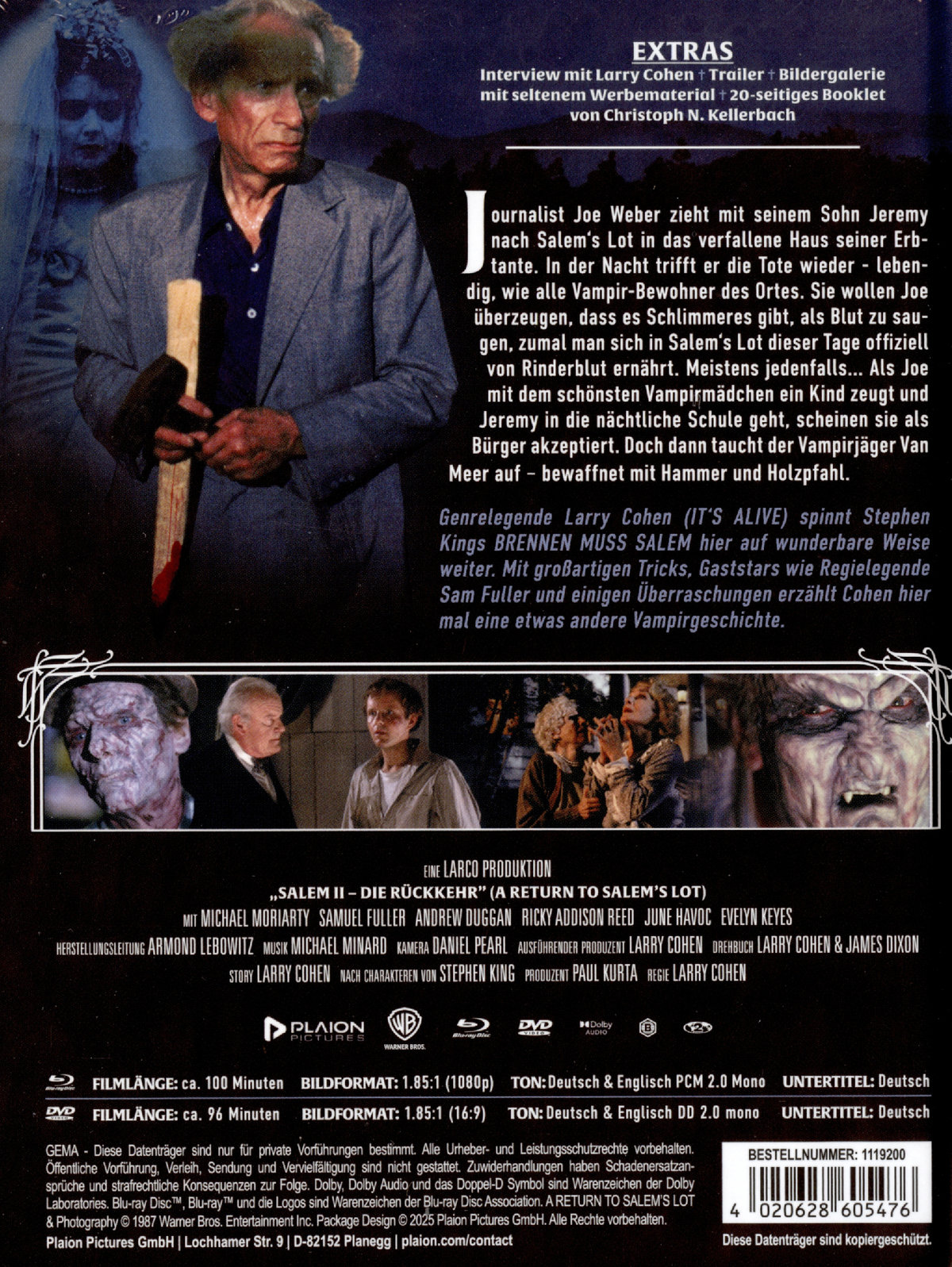 Salem II - Die Rückkehr - Uncut Mediabook Edition  (DVD+blu-ray)