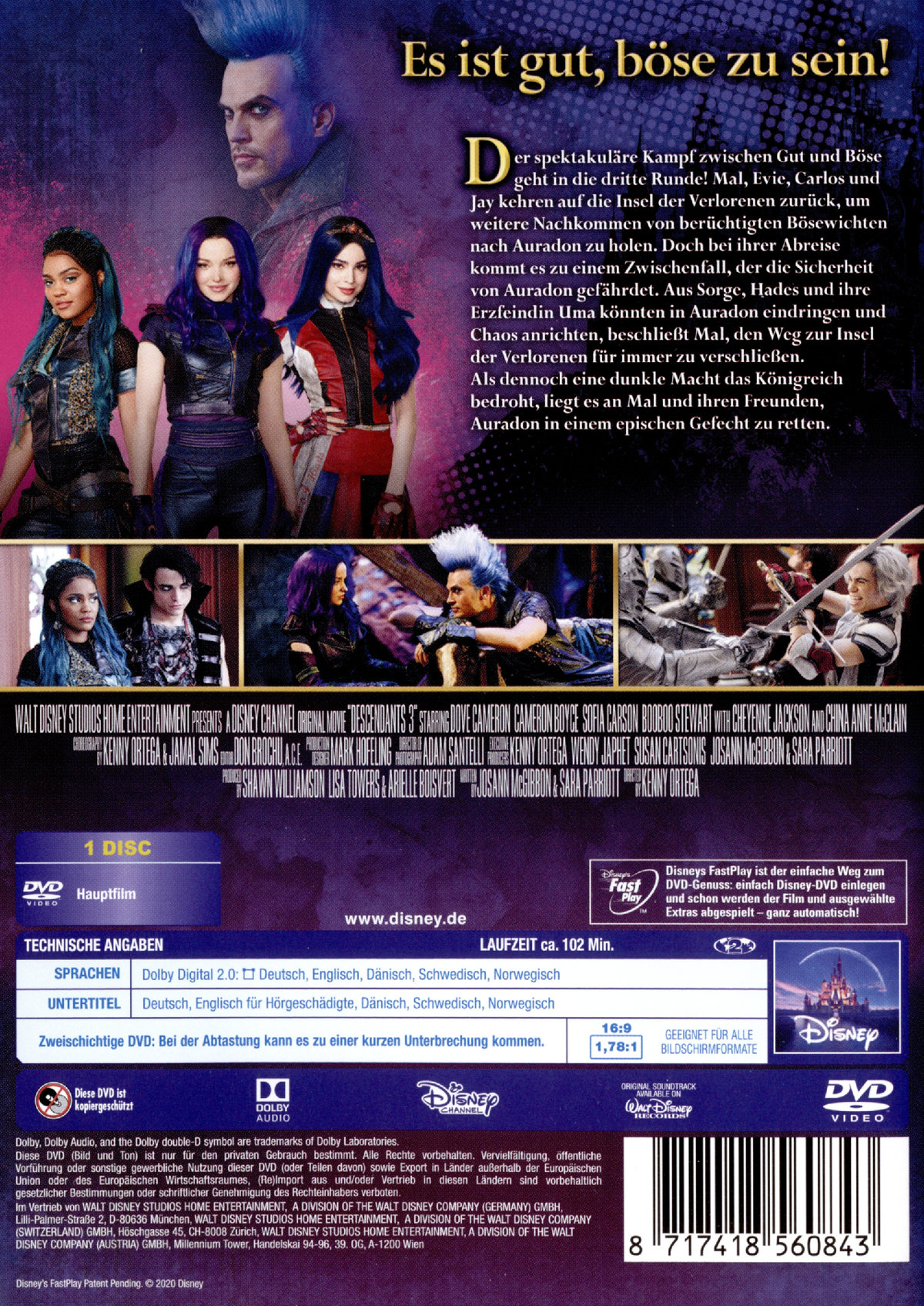 Descendants 3 - Die Nachkommen  (DVD)