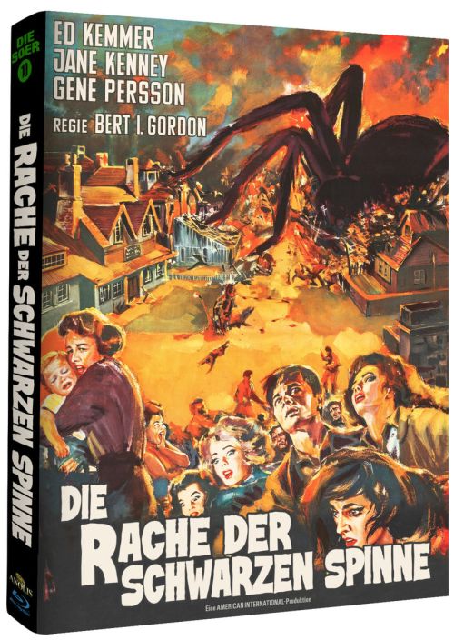 Die Rache der schwarzen Spinne - Uncut Mediabook Edition  (blu-ray) (B)