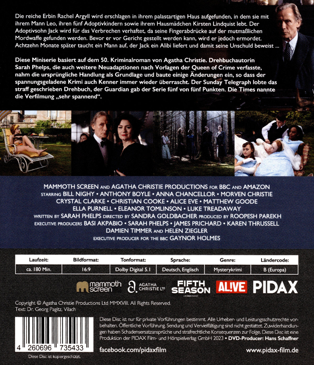 Agatha Christie: Tödlicher Irrtum - Ordeal by Innocence (blu-ray)