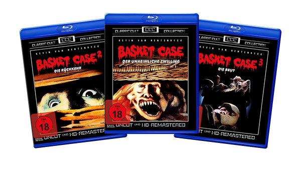 Basket Case 1-3 - Uncut Edition (blu-ray)