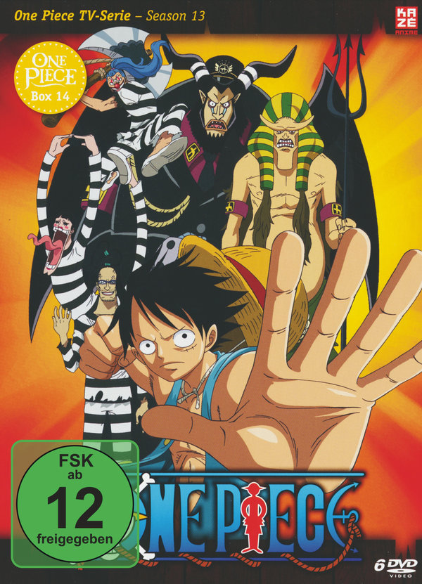 One Piece - TV-Serie Staffel 13/Box 14  [6 DVDs]  (DVD)