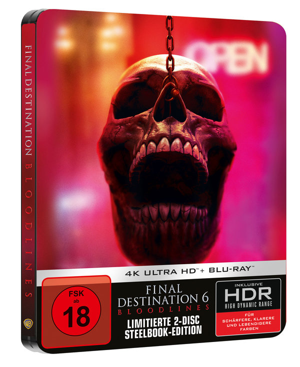 Final Destination: Bloodlines - Steelbook - Limited Edition  (4K Ultra HD) (+ Blu-ray) 
