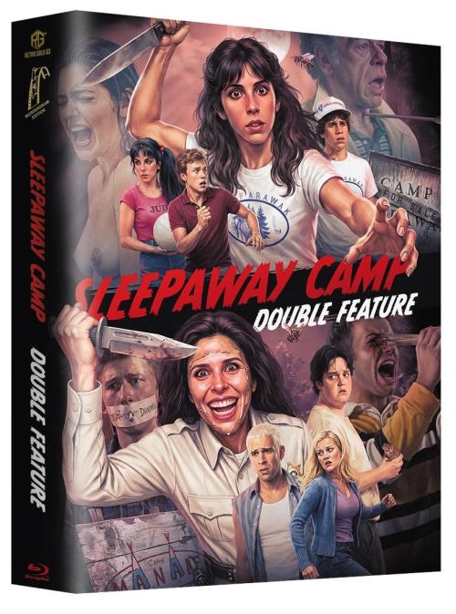 Sleepaway Camp - Double Feature Mediabook Murdergram Edition  (blu-ray) (B)