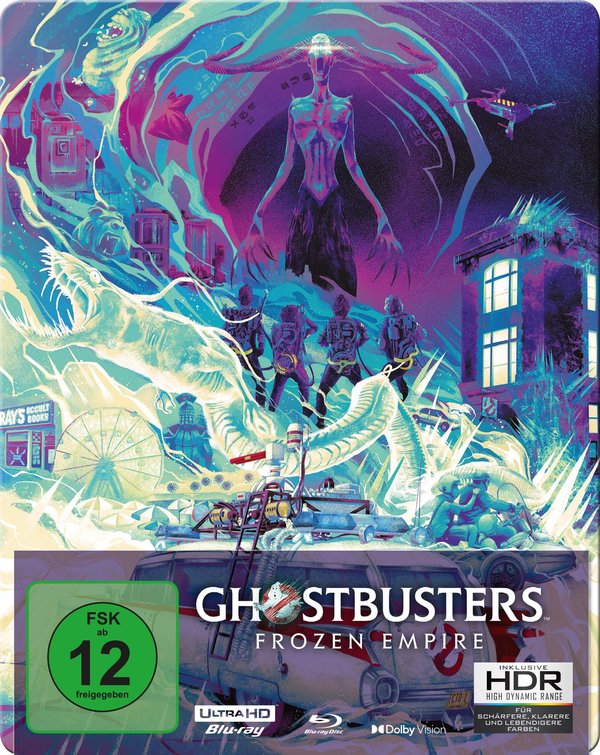 Ghostbusters: Frozen Empire - Limited Steelbook Edition  (4K Ultra HD+Blu-ray)