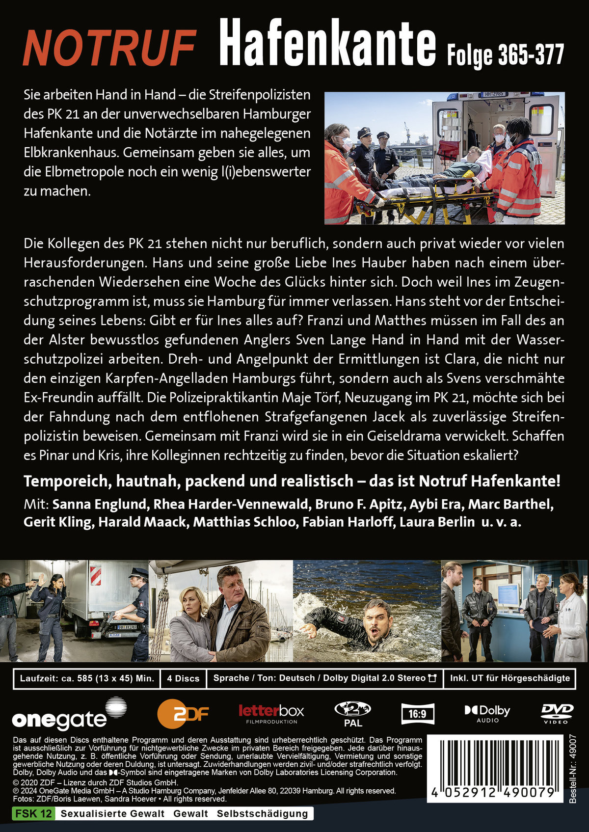 Notruf Hafenkante 29 (Folge 365-377)  [4 DVDs]  (DVD)