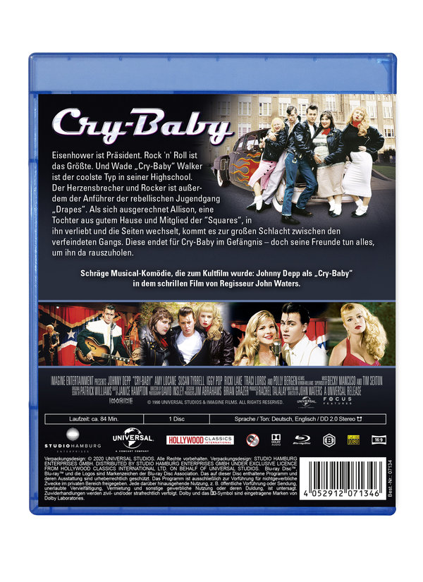 Cry-Baby (blu-ray)