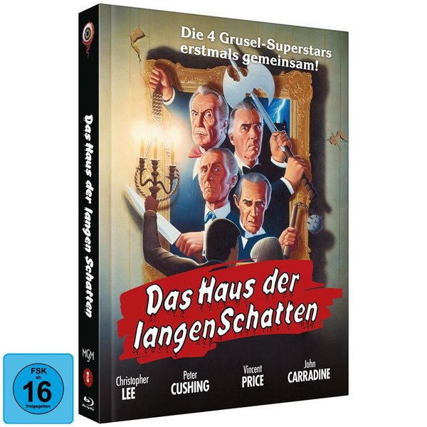 Das Haus der langen Schatten, Das - Uncut Mediabook Edition (DVD+blu-ray) (A)