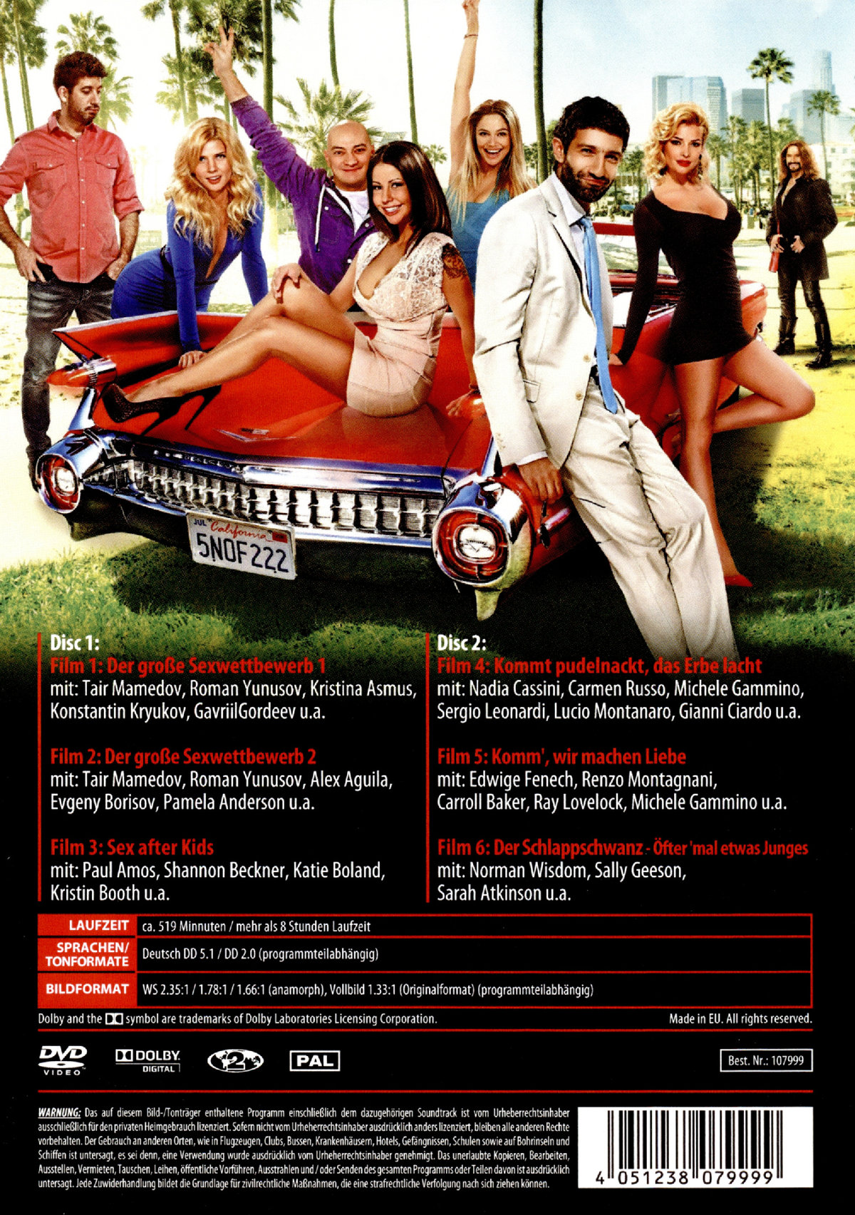Sexy Comedy Highlights - 6 heisse Komödien  [2 DVDs]  (DVD)