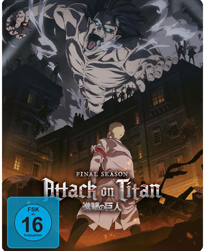 Attack on Titan - Final Season - Gesamtausgabe - Steelbook - Limited Edition - Relaunch  (Blu-ray Disc)