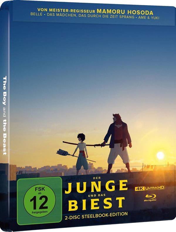 Der Junge und das Biest - Limitiertes Steelbook  (4K Ultra HD+blu-ray)