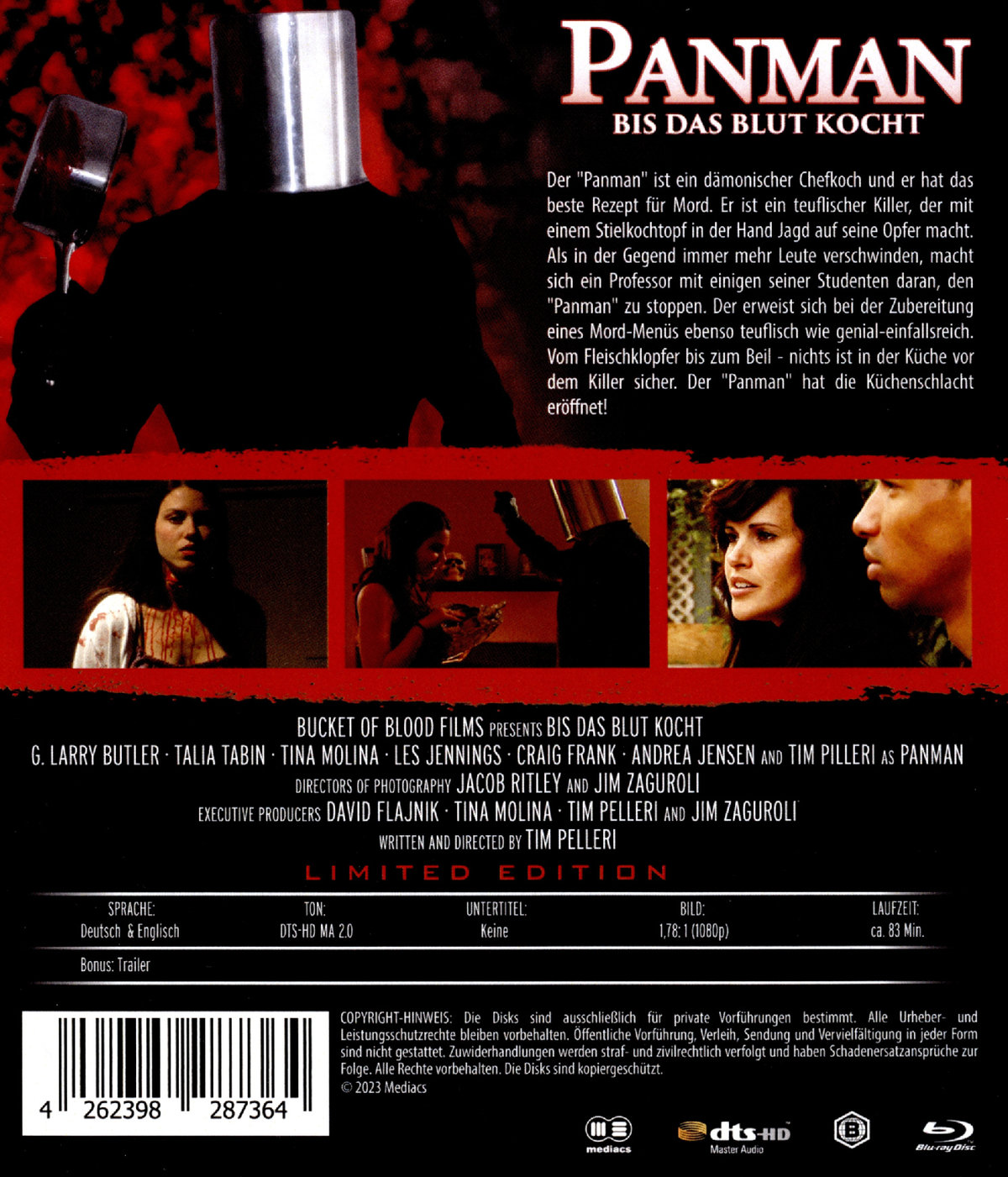 Panman - Bis das Blut kocht - Uncut Edition (blu-ray)