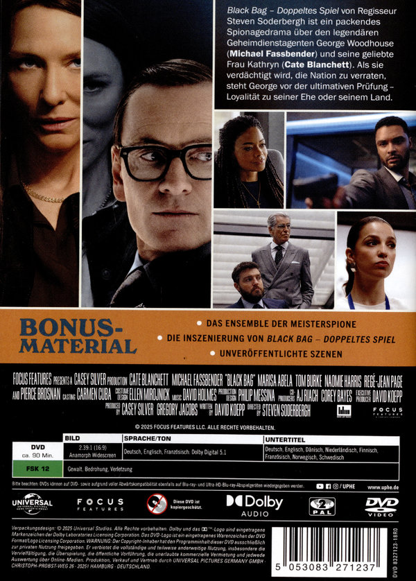 Black Bag - Doppeltes Spiel  (DVD)