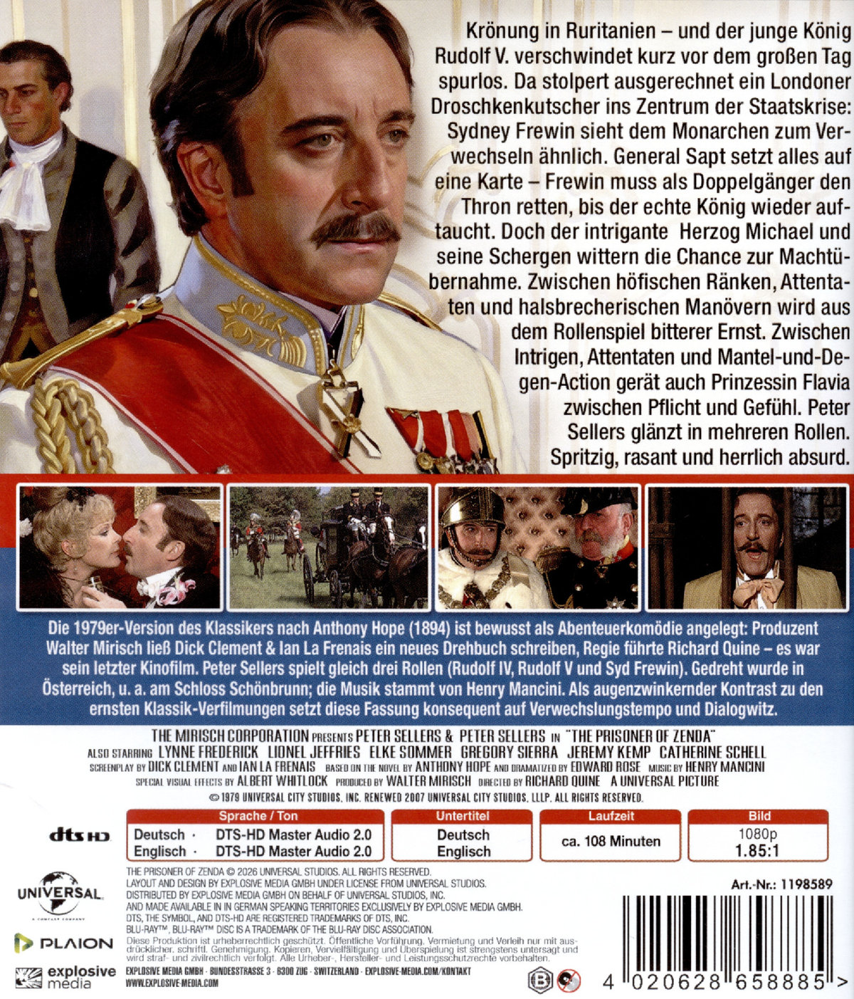 Der Gefangene von Zenda  (Blu-ray Disc)