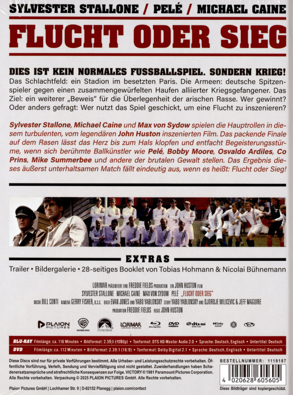 Flucht oder Sieg - Uncut Mediabook Edition  (DVD+blu-ray)