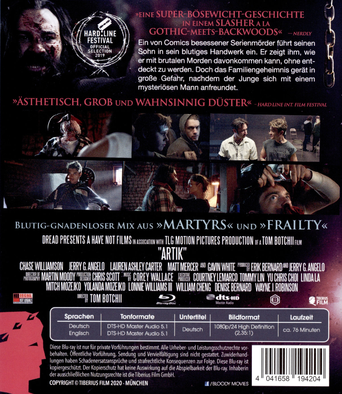 Artik - Serial Killer (blu-ray)