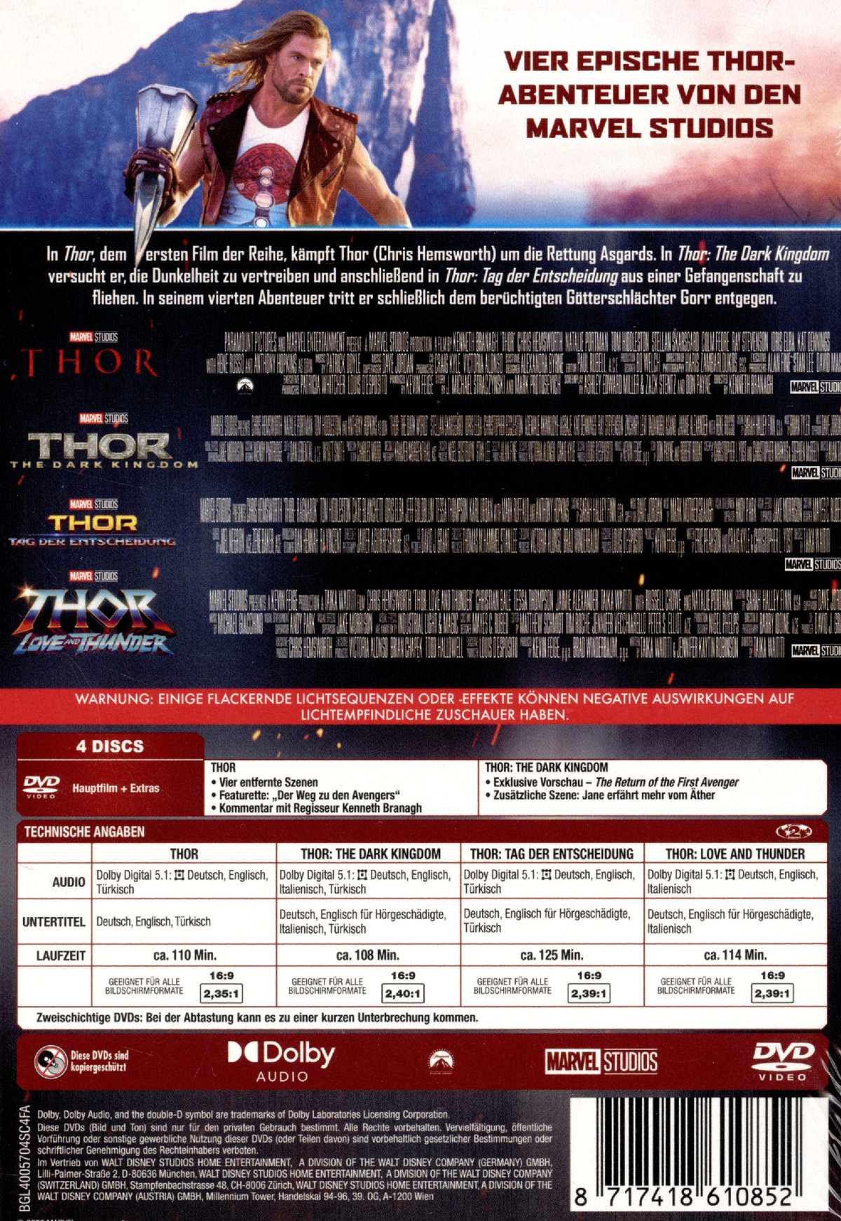 Thor - 4-Movie Collection