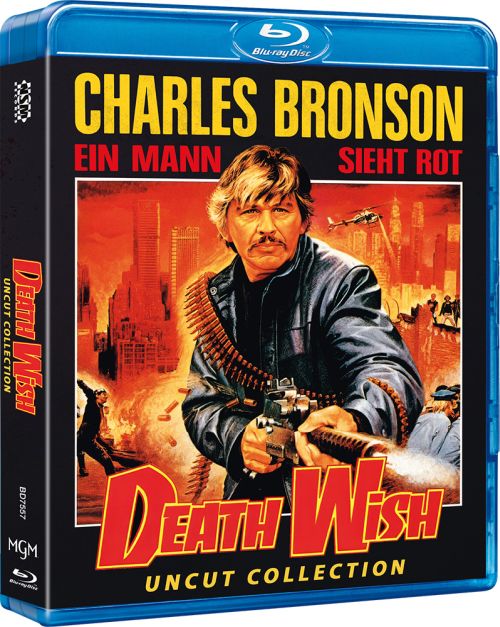 Death Wish 1-5 - Uncut Version  [5 BRs]  (Blu-ray Disc)