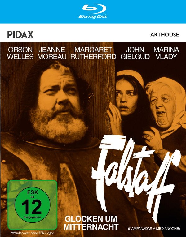 Falstaff - Glocken um Mitternacht / Preisgekrönte Literatur-Verfilmung von und mit Orson Welles und mit Margaret Rutherford (bek. als MISS MARPLE) (Pidax Arthouse)  (Blu-ray Disc)