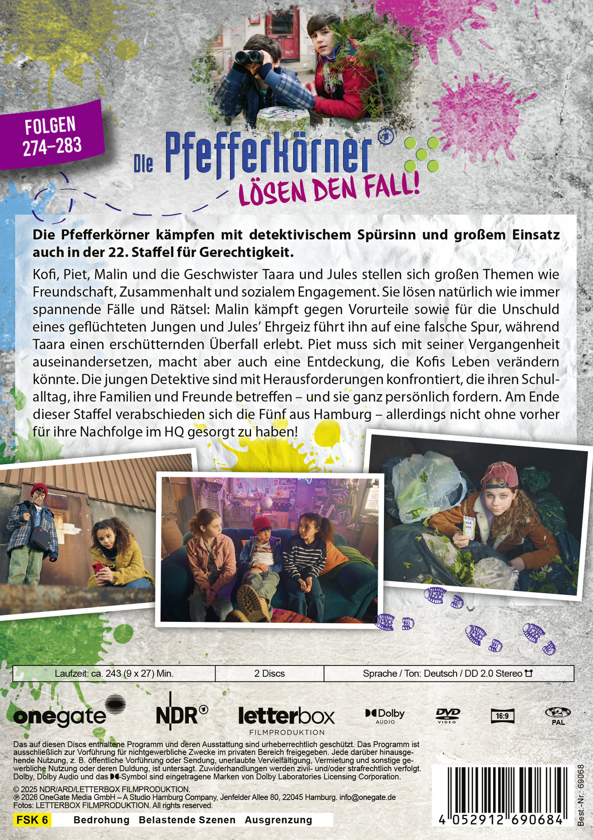 Die Pfefferkörner - Staffel 22  [2 DVDs]  (DVD)