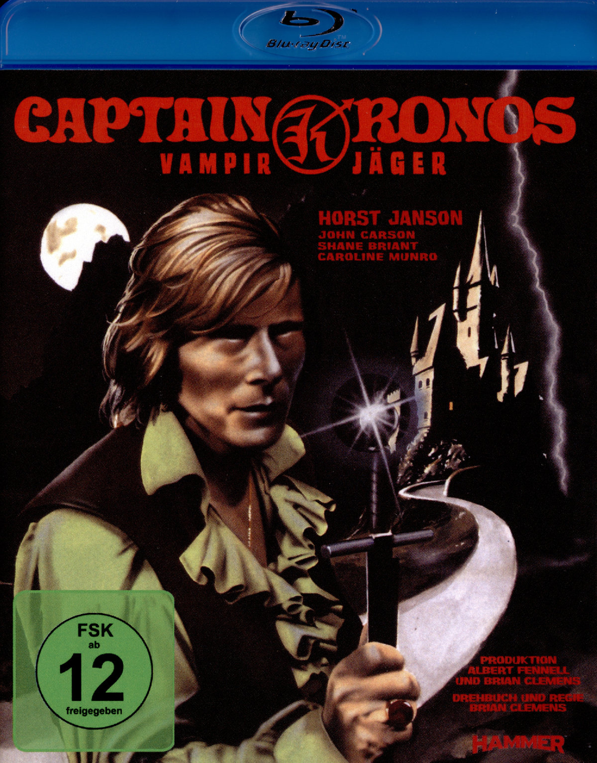 Captain Kronos - Vampirjäger - Uncut Edition (blu-ray)