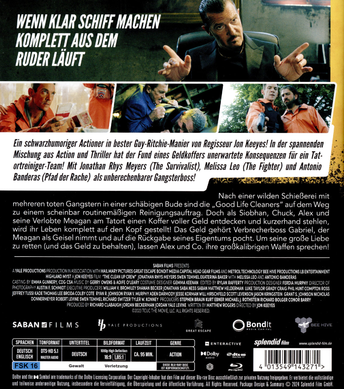The Clean Up Crew - Dreckige Jobs, Saubere Arbeit  (Blu-ray Disc)