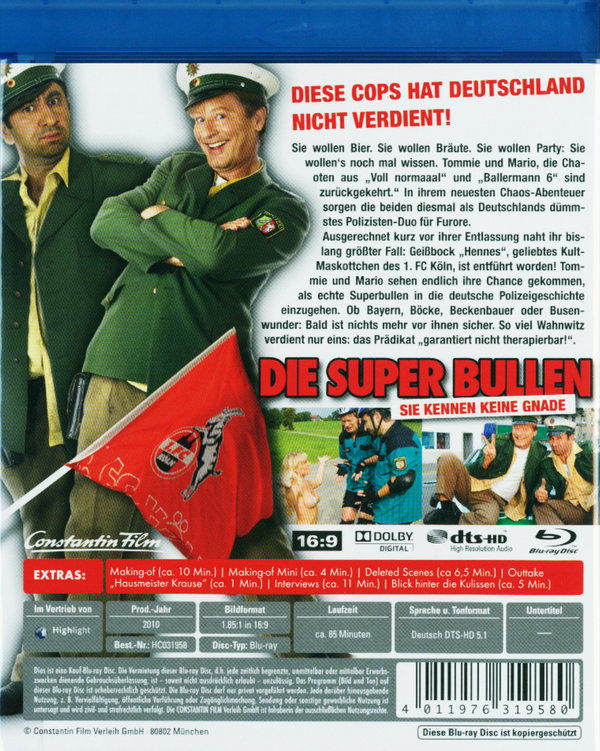 Die Superbullen  (Blu-ray Disc)