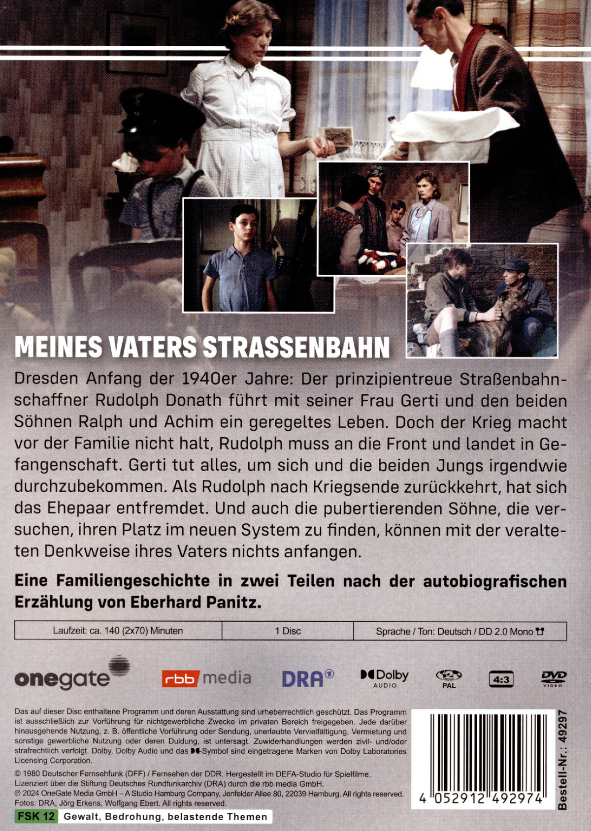 Meines Vaters Straßenbahn (DDR TV-Archiv)  (DVD)