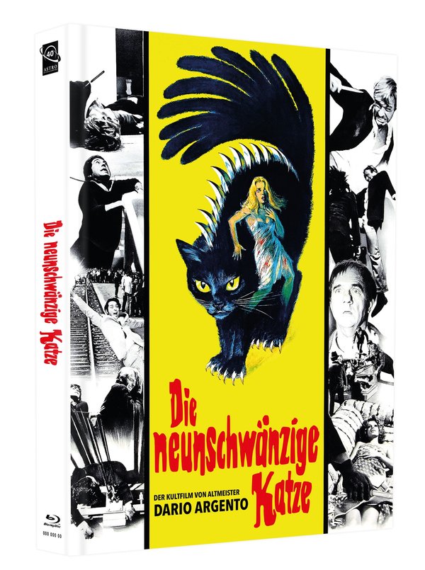 Neunschwänzige Katze, Die - Uncut Mediabook Edition  (DVD+blu-ray) (H)