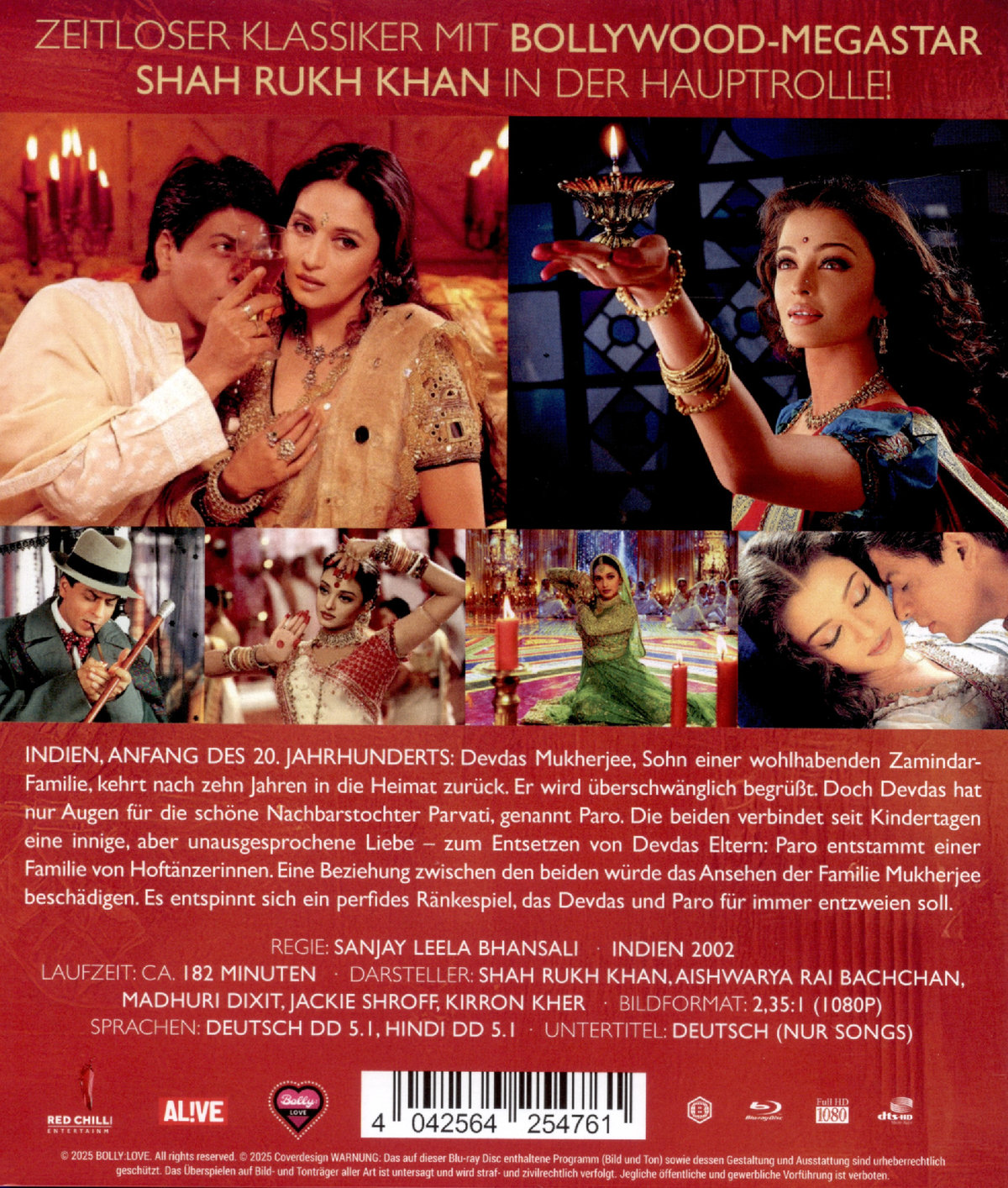Devdas - Flamme unserer Liebe  (Blu-ray Disc)