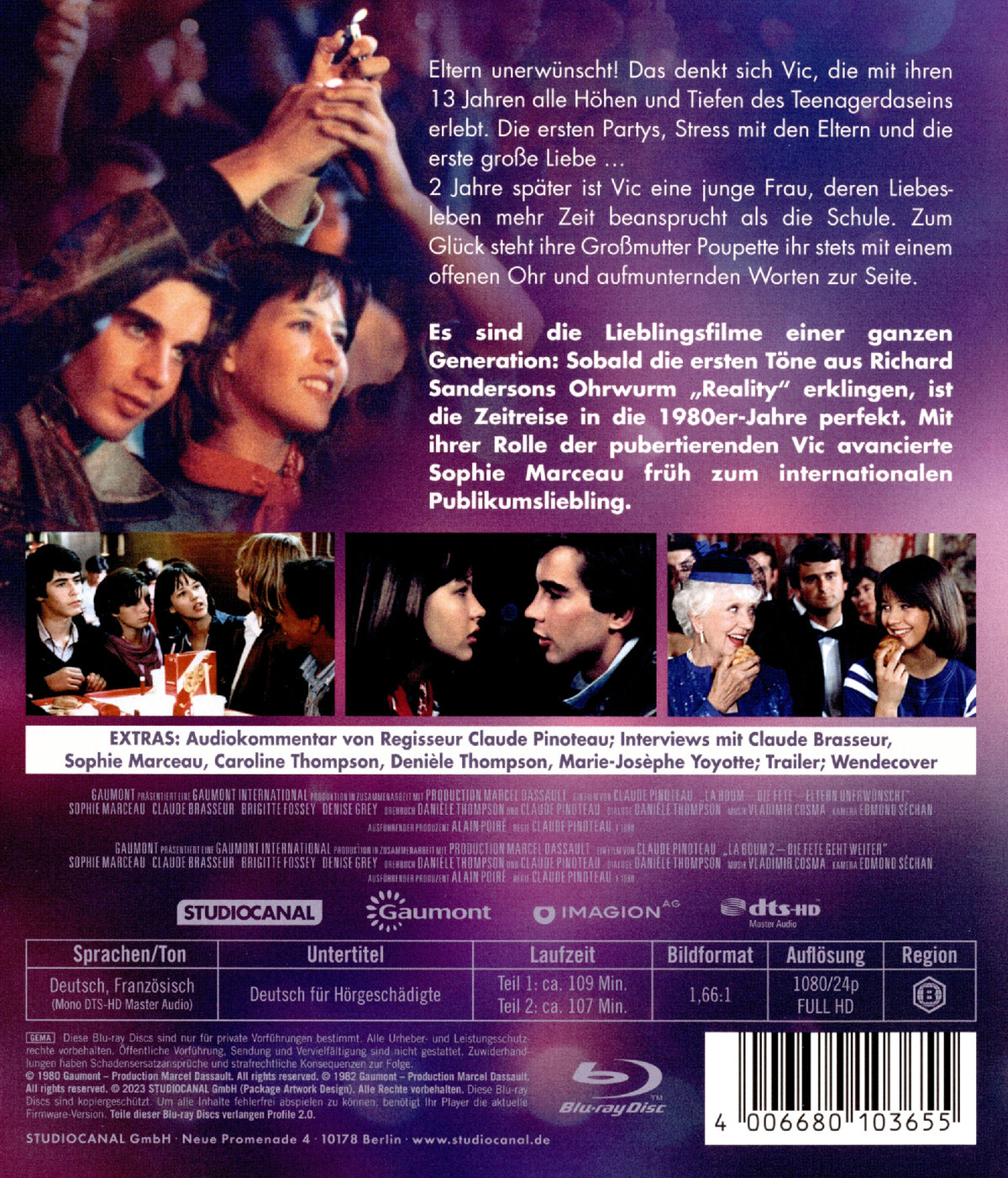 La Boum - Die Fete 1 & 2 (blu-ray)