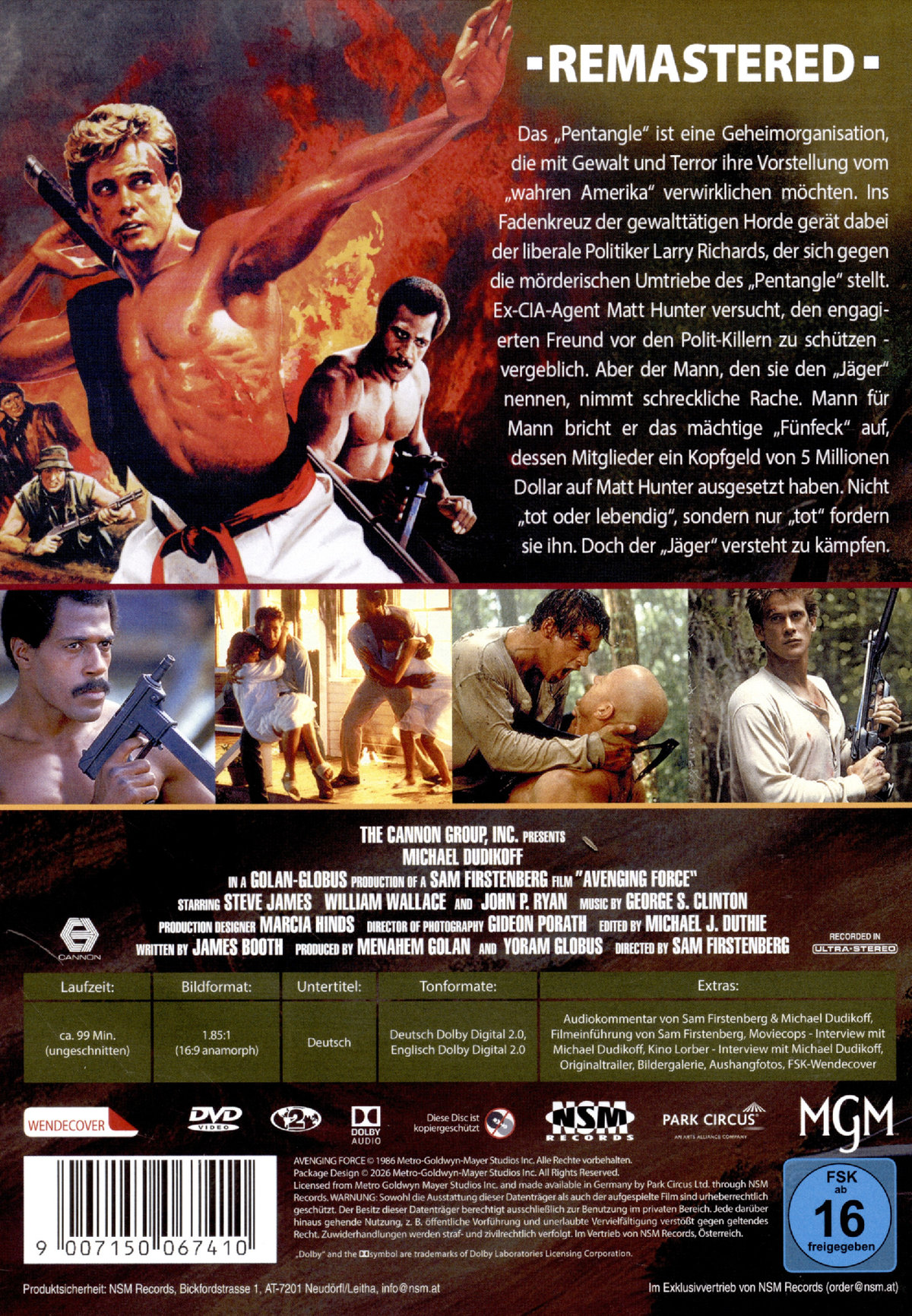 Night Hunter (Remastered)  (DVD)