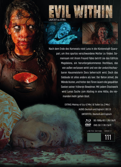 Evil Within - Uncut Mediabook Edition  (DVD+blu-ray) (C)