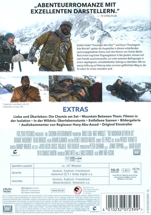 Zwischen zwei Leben - The Mountain Between Us
