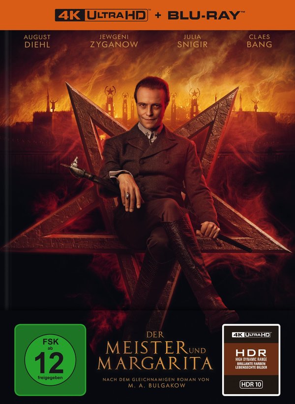 Der Meister und Margarita - Uncut Mediabook Edition  (4K Ultra HD+blu-ray)