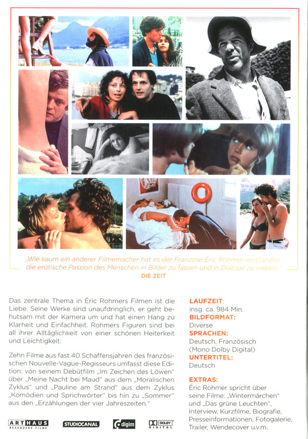 Best of Eric Rohmer  (DVD)