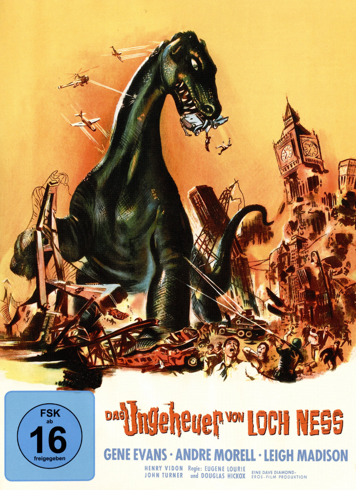 Das Ungeheuer von Loch Ness - Uncut Mediabook Edition  (blu-ray)  (B)