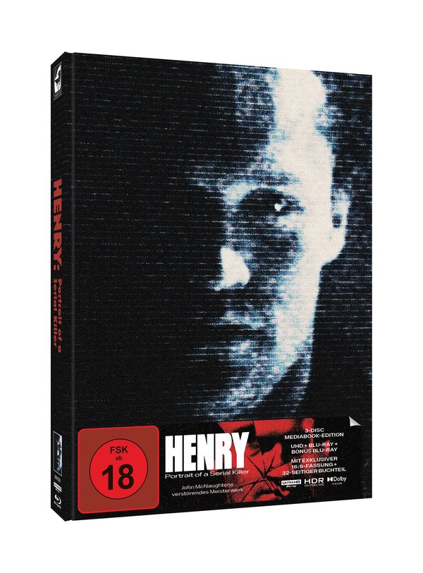 Henry - Portrait of a Serial Killer - Uncut Mediabook Edition (4K Ultra HD+blu-ray)
