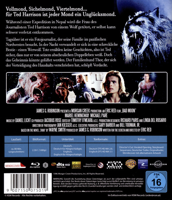 Bad Moon (uncut)  (Blu-ray Disc)