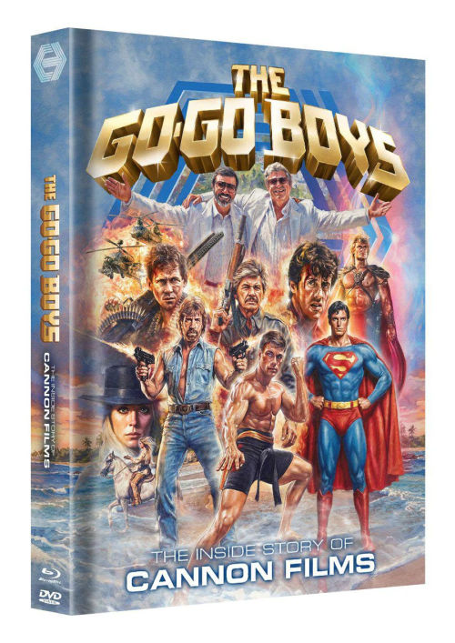 The Go-Go Boys: The Inside Story of Cannon Films - Uncut Mediabook Edition  (DVD+blu-ray) (B)